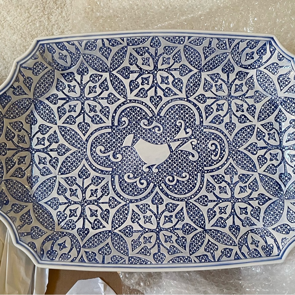 VIETRI
SKU: UBL-7423
Uccello Blu Rectangular Platter - Picture 9 of 10